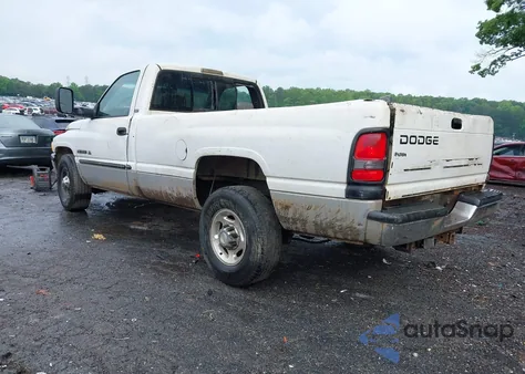 2001 Dodge Ram 2500 St из США, поврежденный, VIN 3B7KC26Z21M282786